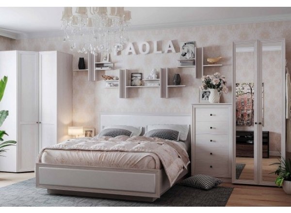 Шкаф для одежды и белья Paola 555