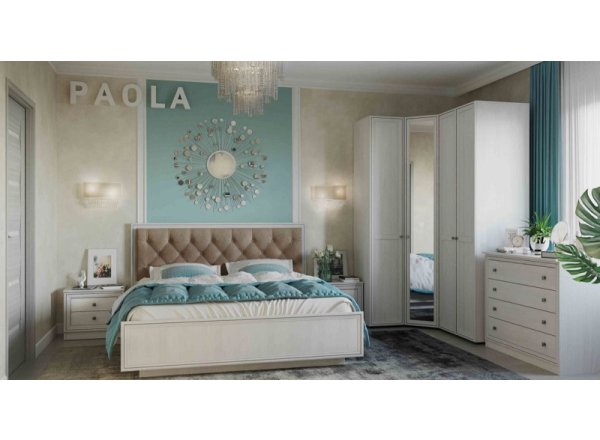 Шкаф угловой Paola 156 Зеркало